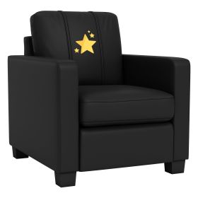 Dyno Stationary Club Chair with Gold Star Logo Panel