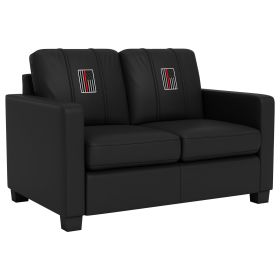 Dyno Stationary Loveseat with Red Line Flag Vertical Logo Panel