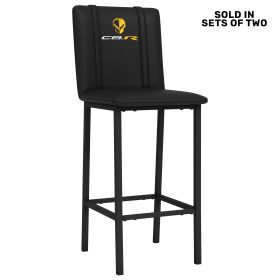 Bar Stool 500 with C8R Jake Yellow Logo Set of 2