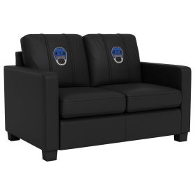 Dyno Stationary Loveseat with Hockey Helmet Gaming Logo (Helmet Color: Blue)